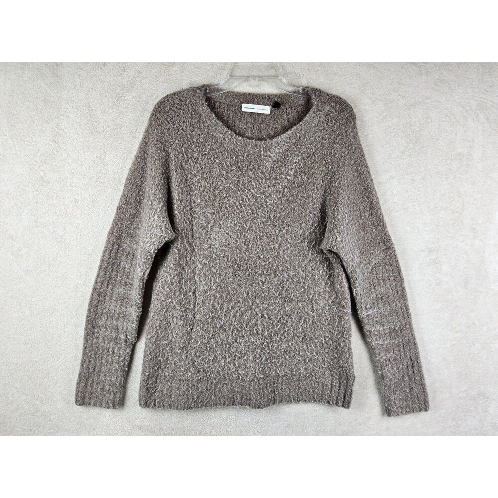 Sleeping On Snow Anthropologie Women's Fuzzy Long Sleeve Sweater Size XS